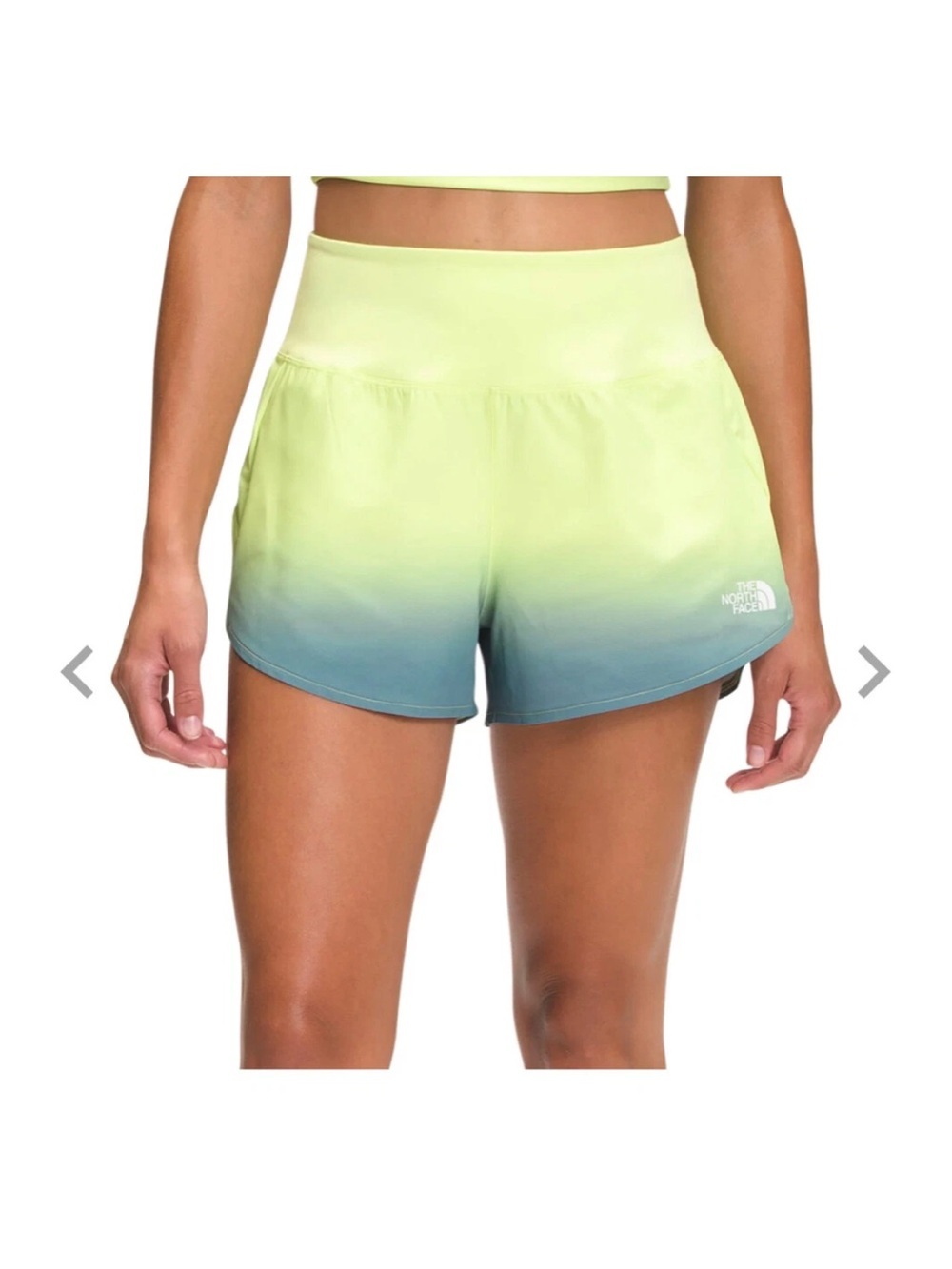 NWT The North Face Arque Printed 3in Short Women's Size XL